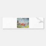 Red Boats, Argenteuil, Claude Monet Bumper Sticker