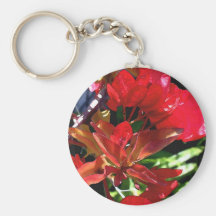 Red Bougainvillea Key Chains