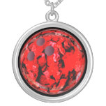 Red Bowling Ball Custom Jewelry