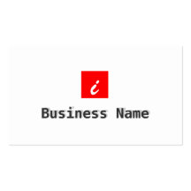 Red Box Program Director Business Card