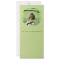 Red-Brown Haired Orangutan On Grass Bookmark