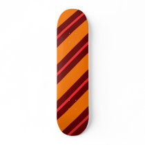 Red Brown Orange Skateboard