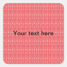 Red bubble pattern stickers