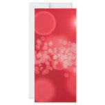 red bubbles rack cards