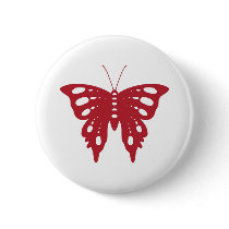 Red Butterfly Pin