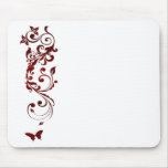 Red Butterfly mousepads