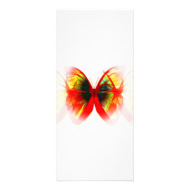 Red Butterfly Rack Card