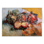 Red Cabbages and Onions by van Gogh Card
