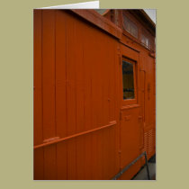 Red Caboose Card cards