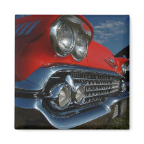 Red Cadillac Magnet
