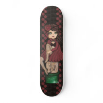 Red Caped Quantum Cutie Skateboard