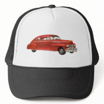 Red Car Mesh Hats