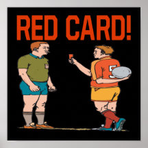 Red Card Posters