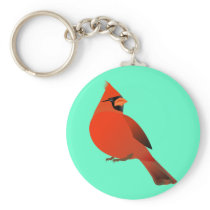 Red Cardinal Male Bird