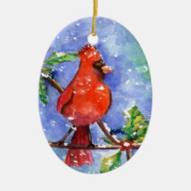 Red Cardinal Ornament