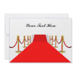 Red Carpet Customisable Blank Back