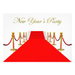 Red Carpet New Year's Party Invite