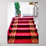 Red carpet poster
