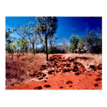 Red Centre Post Card