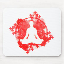 Red Chakra Mousepad