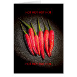 Red Chilli Peppers Card