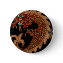 Red Chinese Dragon buttons