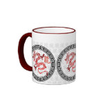 Red Chinese Year of the Dragon 2012 Coffee Mug