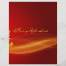 Red Christmas Flyer Design
