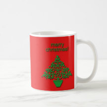 Red Christmas Mug