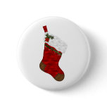 Red Christmas Stocking Pins