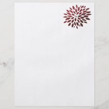Red Chrysanthemum Flyer