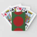 Red Circles on Green