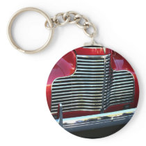 Red Classic Car keychain