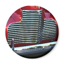 Red Classic Car magnet