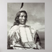 Red Cloud Chief (1822-1909) 1880 (b/w photo) Posters