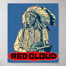 Red Cloud Print