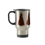 Red Coloured Christmas Travel/Commuter Mug