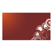 Red corporate business card business cards
