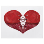 Red Corset Heart Full Color Flyer