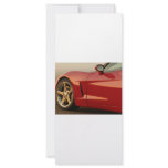 Red Corvette rack cards