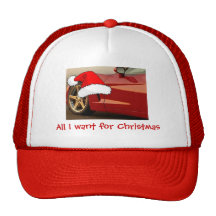 Red Corvette Trucker Hat