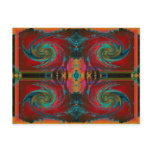 red cosmos swirl