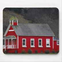 Red Country House Mousepad