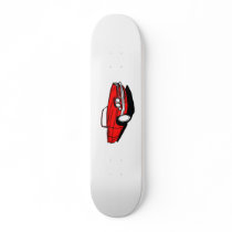 Red Cousul Capri Custom Skate Board
