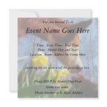 Red Cow and Yellow Daffodils invitations