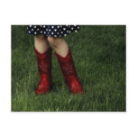 Red Cowboy Boots postcards