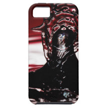 Red Crimson Water Drop Splash iPhone 5 Cover