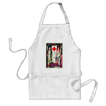 Red Cross Christmas Aprons