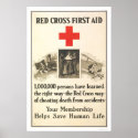 Red Cross First Aid posters