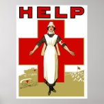 Red Cross -- Help posters